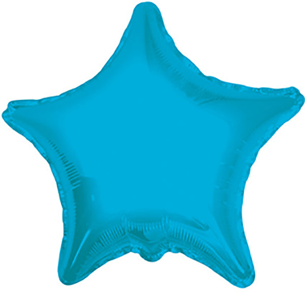 Turquoise Star Balloon