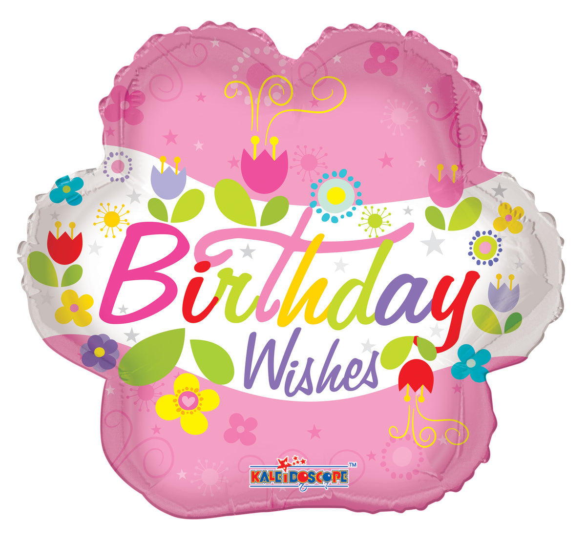 Birthday Wishes Flowers Balloon