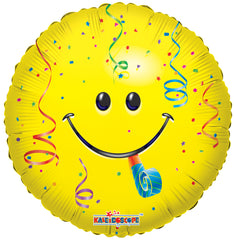 Smiley Whistle Balloon
