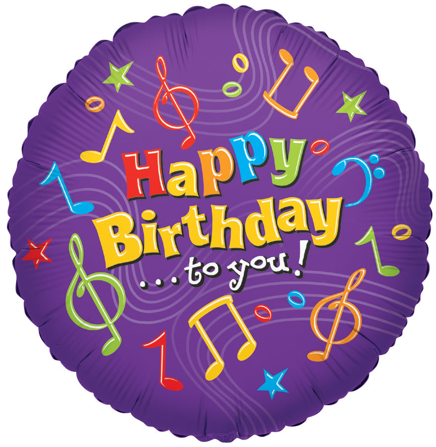 Sl Birthday Notes Balloon