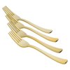 Cream/Gold Splash Design Plates