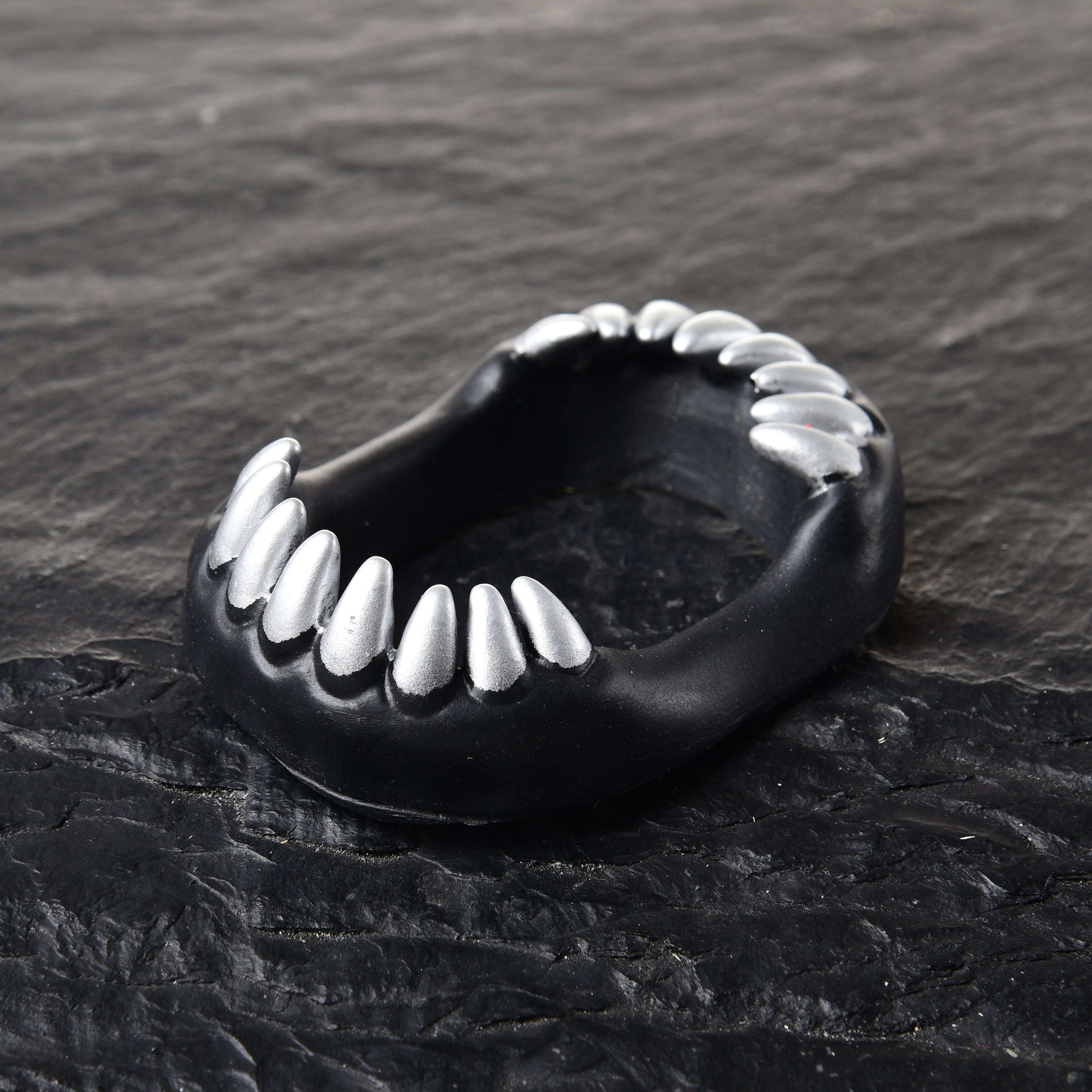 Silver Scary Teeth