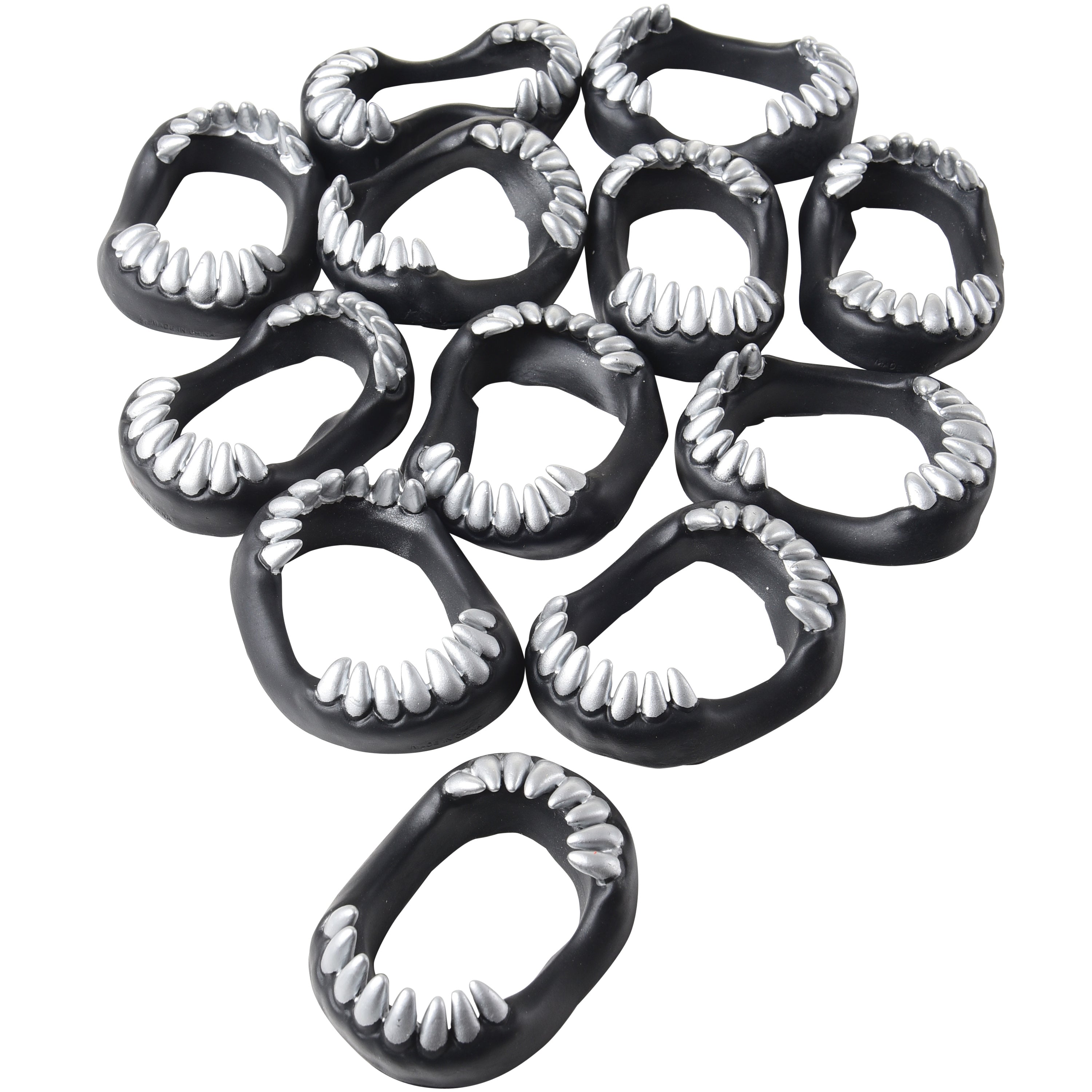 Silver Scary Teeth