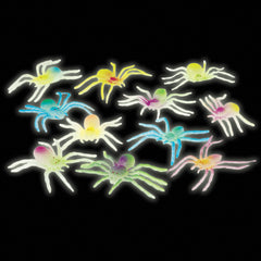 Glow In The Dark Spiders