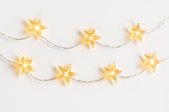 Star Fairy LED String Lights - 5.5 ft Battery Operated Decoration