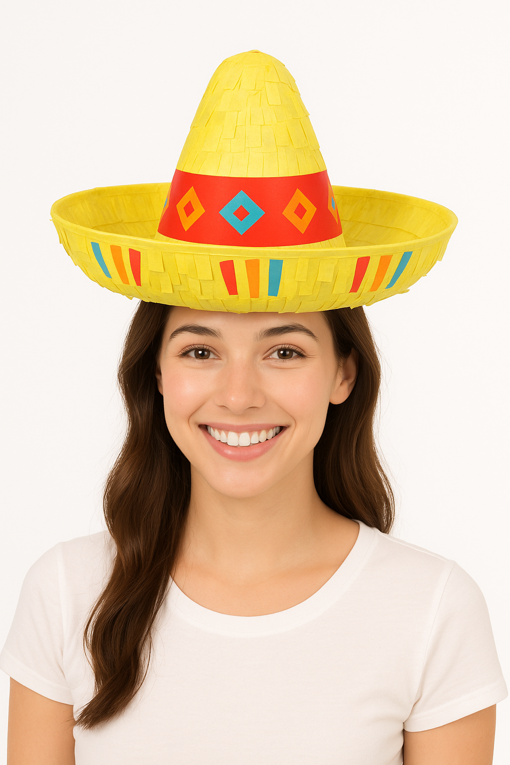 Mini Sombrero Piñata Decoration for Festive Fiesta Fun