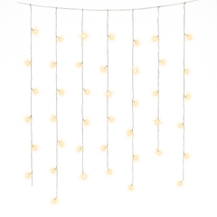 Cascading LED String Light Curtain for Indoor/Outdoor D√©cor