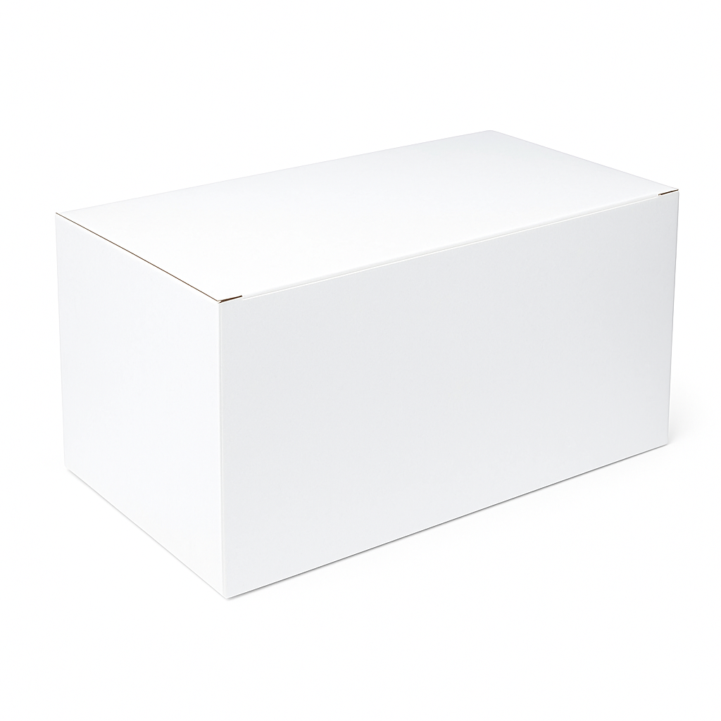 Elegant White Gift Box for Every Occasion - 12" x 6" x 6"
