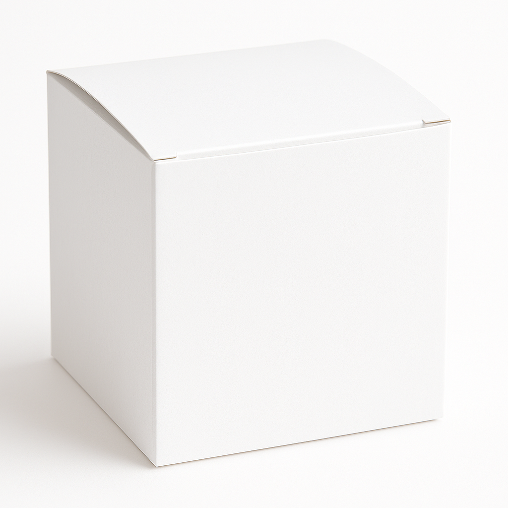 Elegant White 4x4 Gift Box for All Occasions