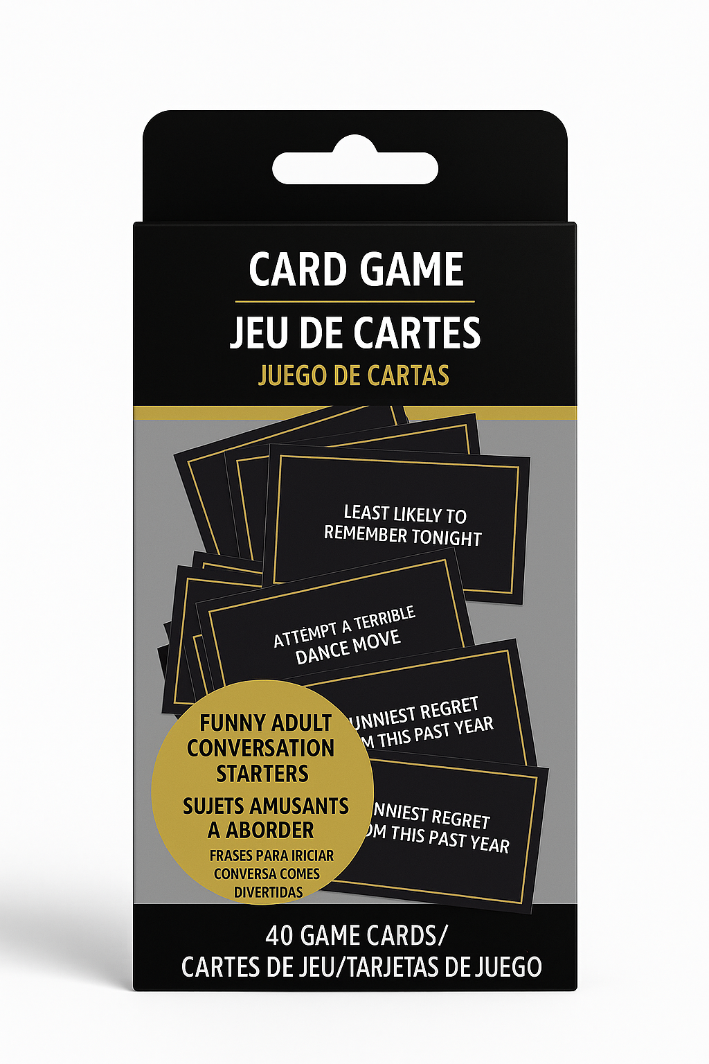 Starlight New Year's Eve Card Game for Adults