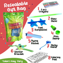 8 Piece Premium Goody Bag With toys