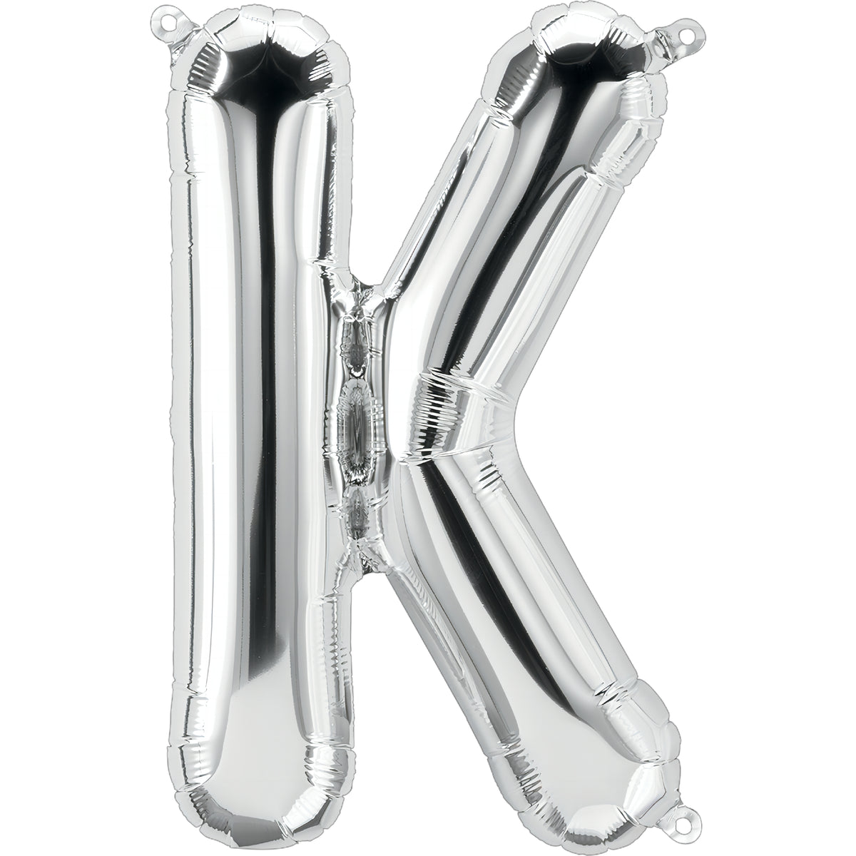 26 In. Silver Letter K Balloon