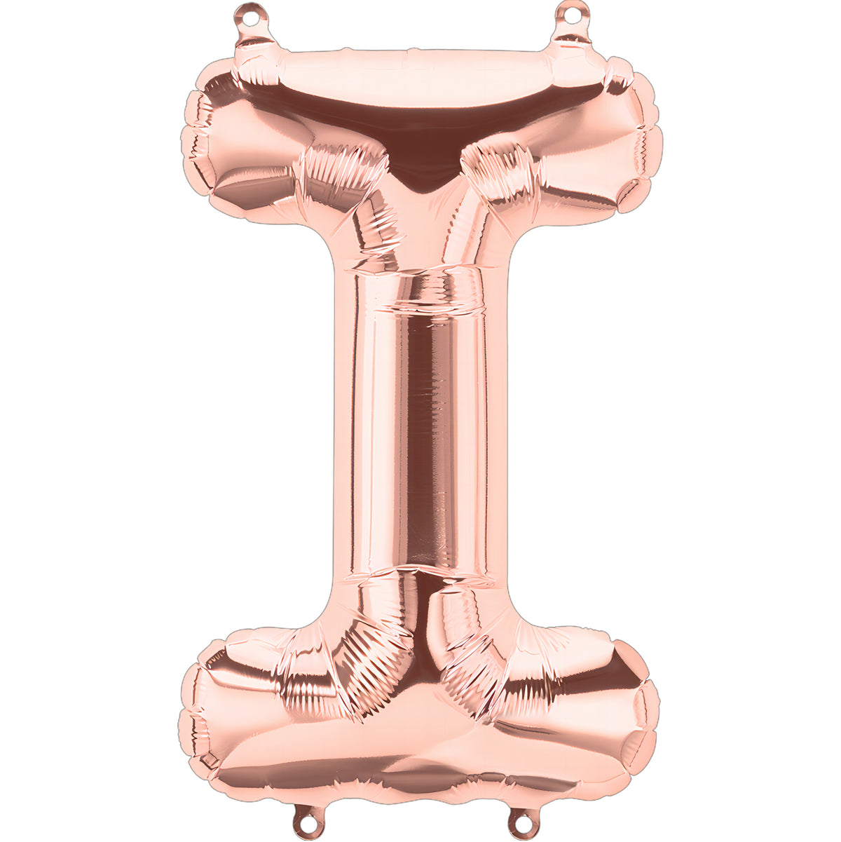 26 In. Rose Gold Letter I Balloon