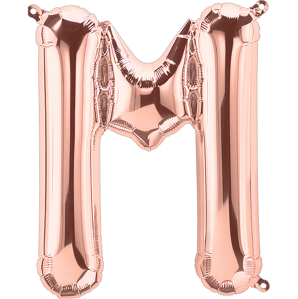 26 In. Rose Gold Letter M Balloon