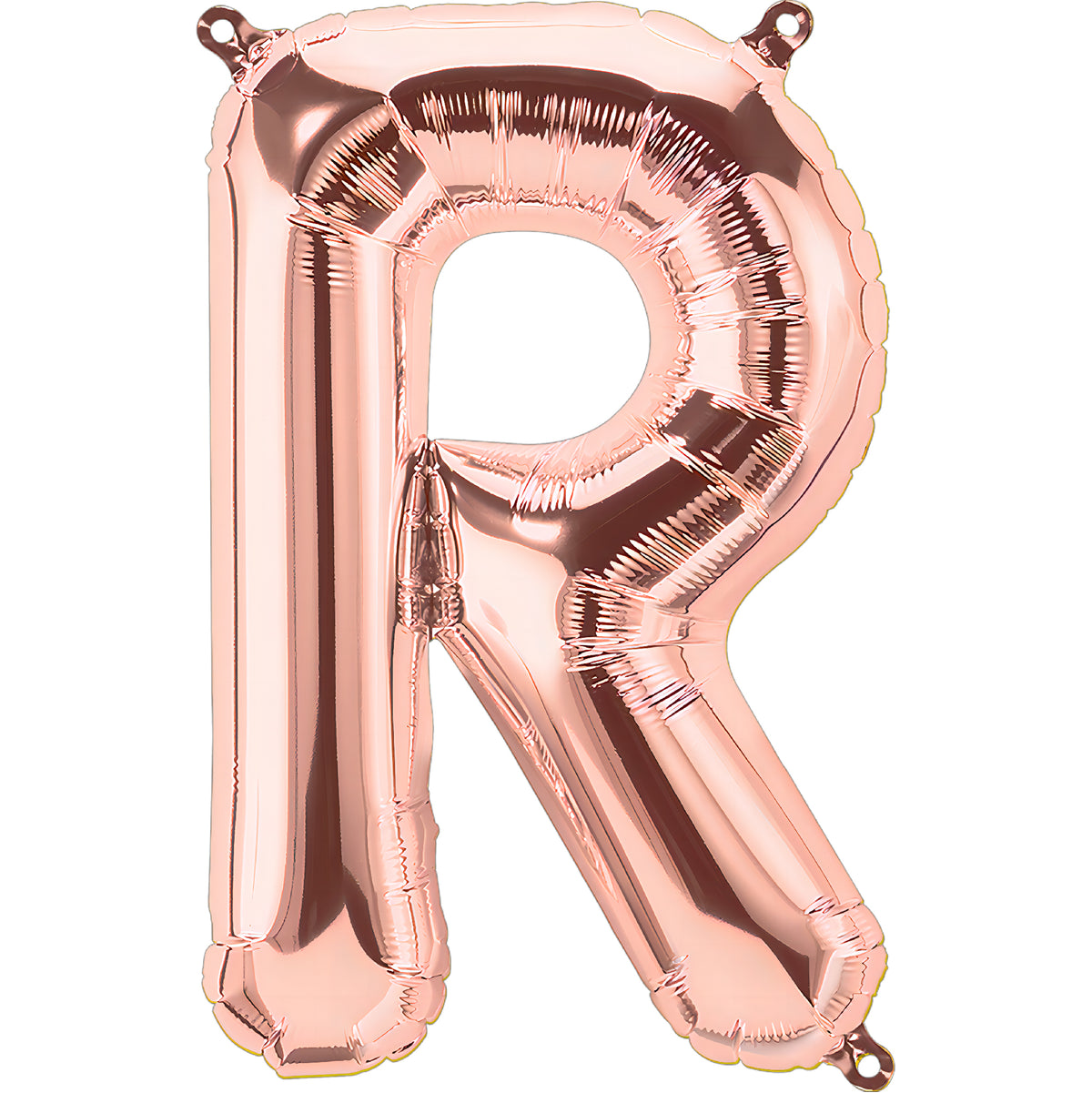 16 In. Rose Gold Alphabet R Balloon