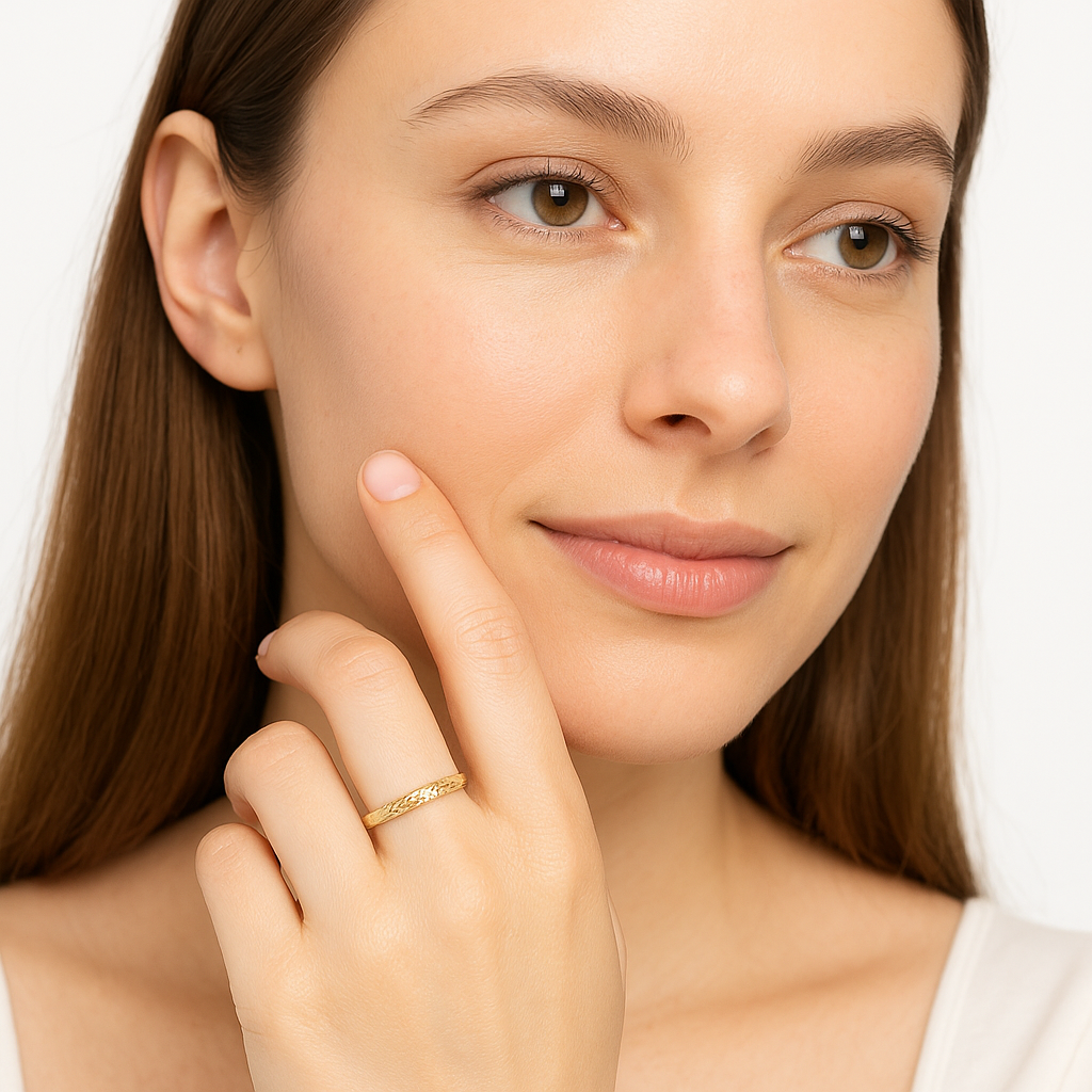 Gold Wedding Band Favor Charms - 288 Pack