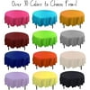 Premium 120" Round Ivory Table Cover