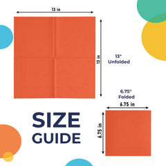 Little Gym - Orange Luncheon Napkins - 50 Ct.