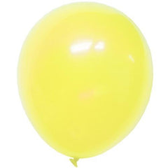 PMA - 12"" Balloons - Yellow 72 Ct.