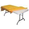 PMA - Premium Quality Plastic Table Cover Roll, 40 in X 100 ft - Yellow