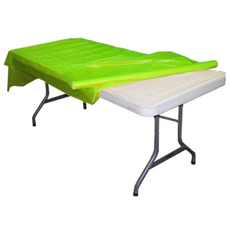 PMA - 40 In. X 100 Ft. Lime Green Table Roll