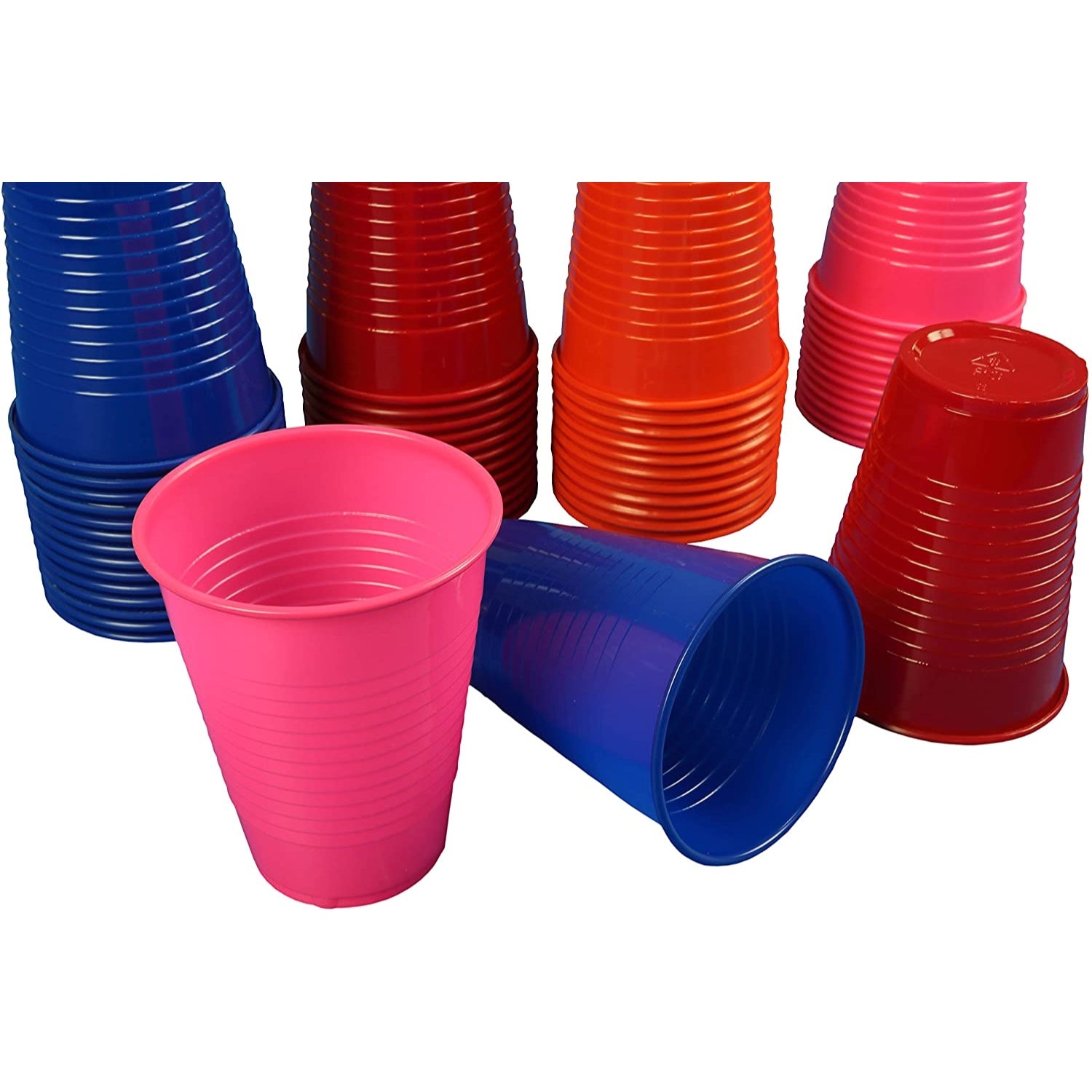 PMA - 12 Oz. Black Plastic Cups - 50 Ct.