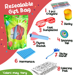 10 Pack of 8 Piece Goody Bag