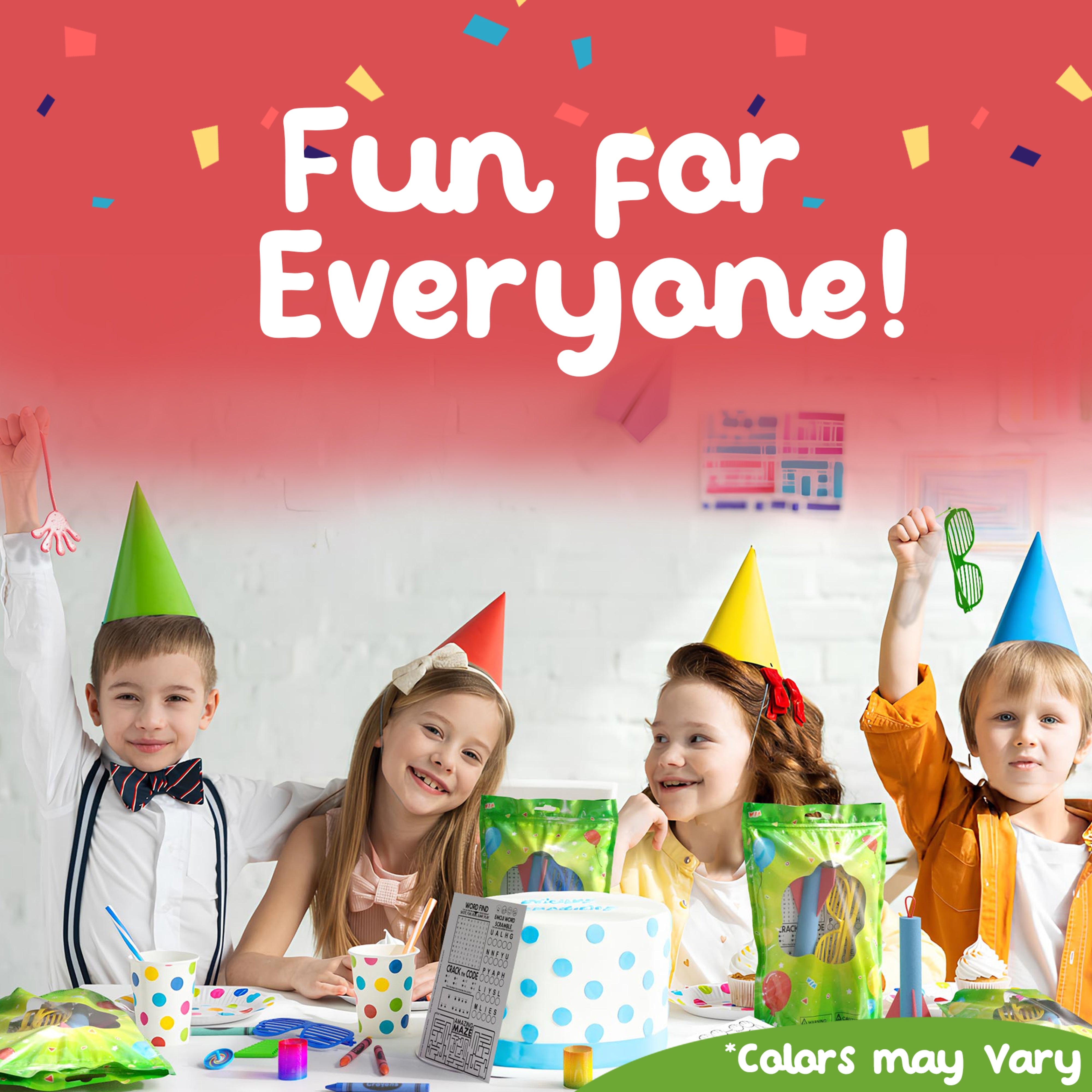 10 Pack of 8 Piece Goody Bag