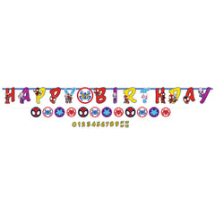 Marvel Spidey and Friends Jumbo Birthday Banner Kit