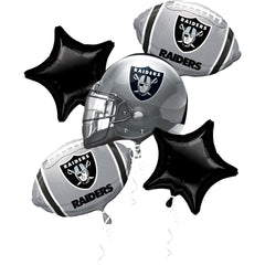 Las Vegas Raiders Foil Balloon Bouquet
