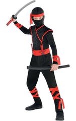 Shadow Ninja Boys' Halloween Costume - Medium (8-10)