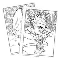 Trolls World Tour Jumbo Coloring & Activity Book