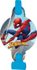 Spider-Man Webbed Wonder Party Blowouts - 8 Pack