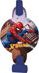 Spider-Man Webbed Wonder Party Blowouts - 8 Pack