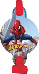 Spider-Man Webbed Wonder Party Blowouts - 8 Pack