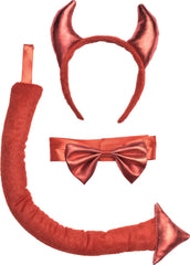 Devilish Red Adult Halloween Accessory Kit