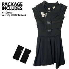 SWAT Girl Halloween Costume - Small