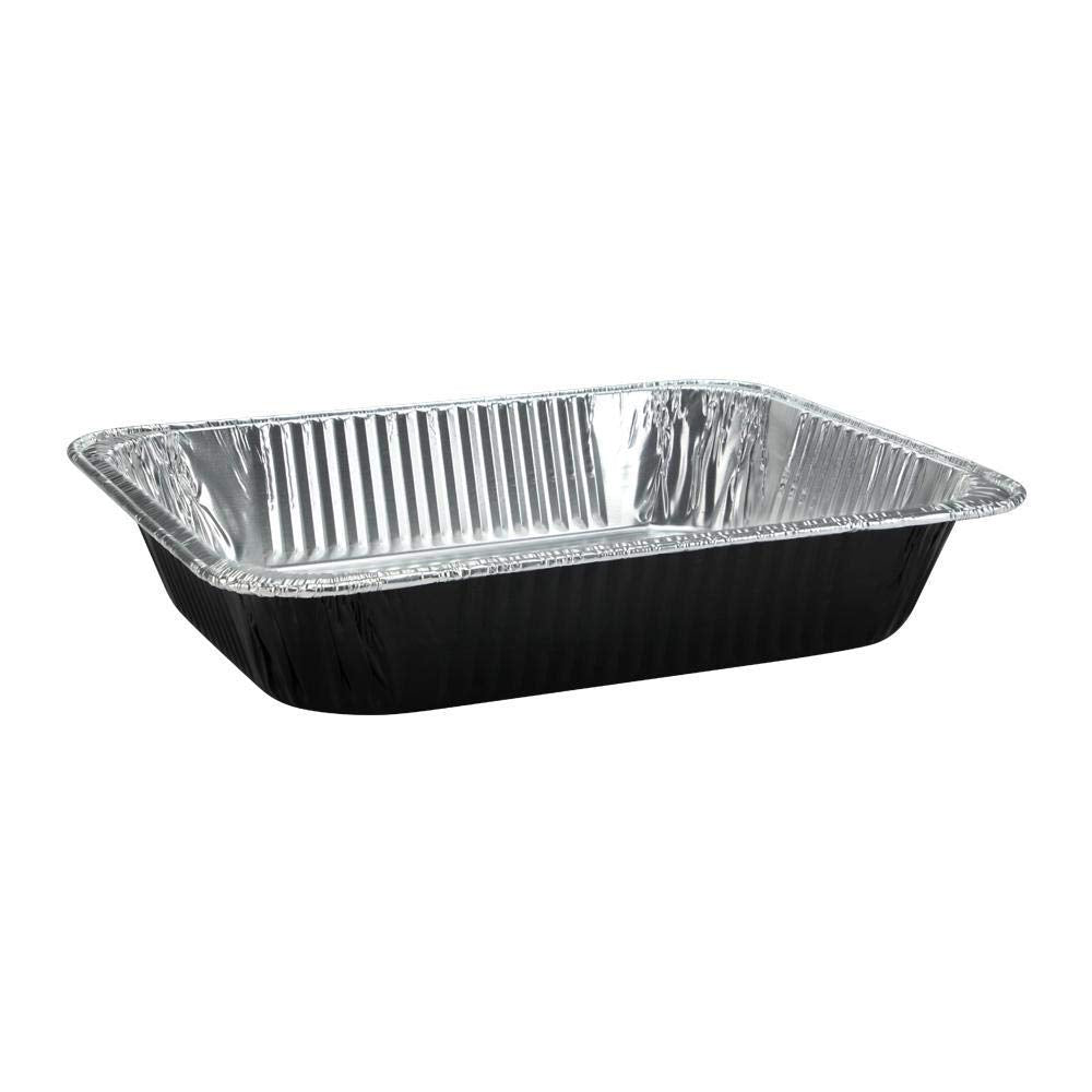 Black Aluminum Half Chafing Dish