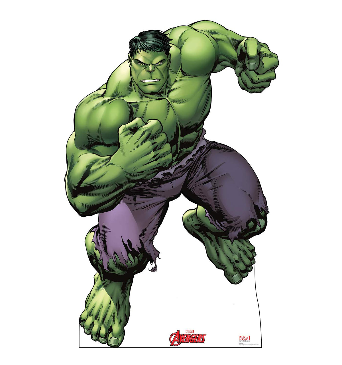 Giant Hulk Avengers Standee - 74"x49" Party Decoration