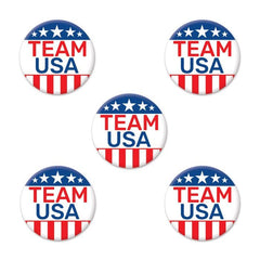 Team USA Party Button Pack - Set of 5