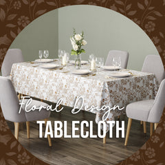 Trendables Premium Pomegranates Table Cover 54 x 108 - 54 x 108 - 2 Pack