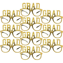 Class 101 - Metallic Graduation Party Glasses - 10 Pack