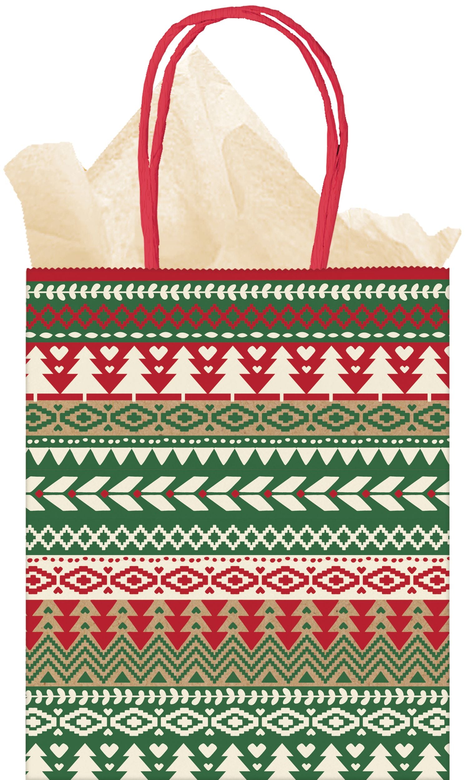 PMA - Kraft Christmas Gift Bags, 3-pk