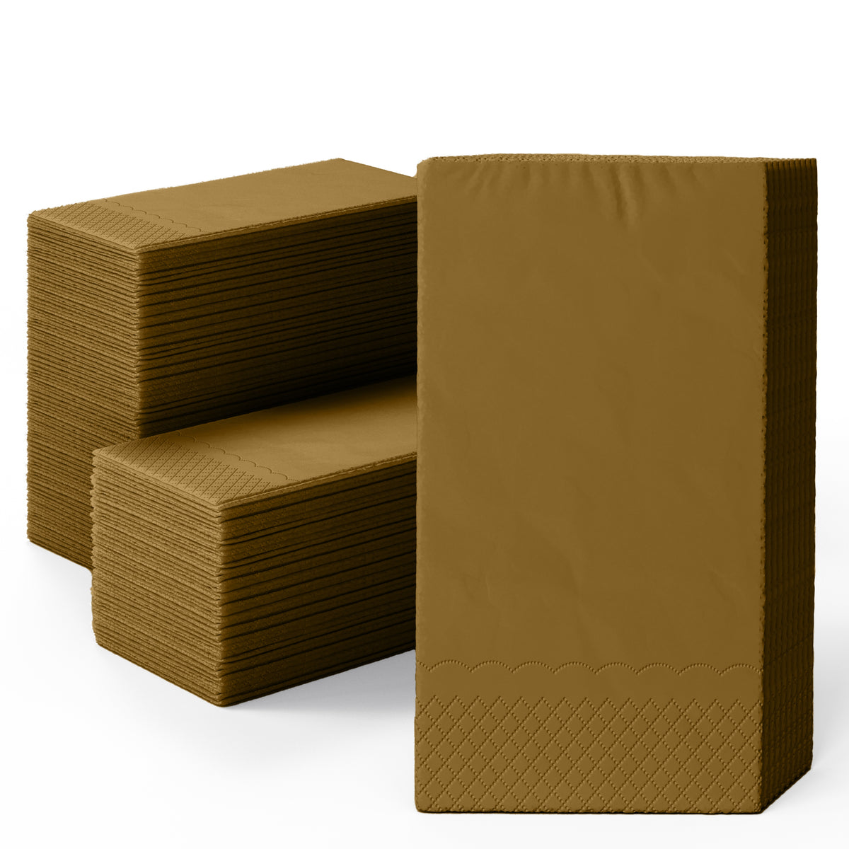 Gold Guest Towel Napkins - 40 Ct.