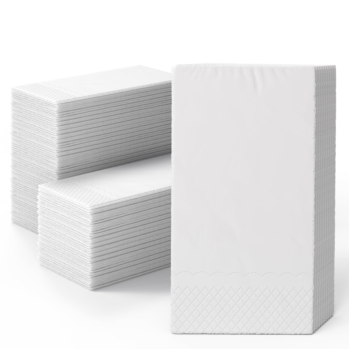 White Guest Towel Napkins - 40 Ct.