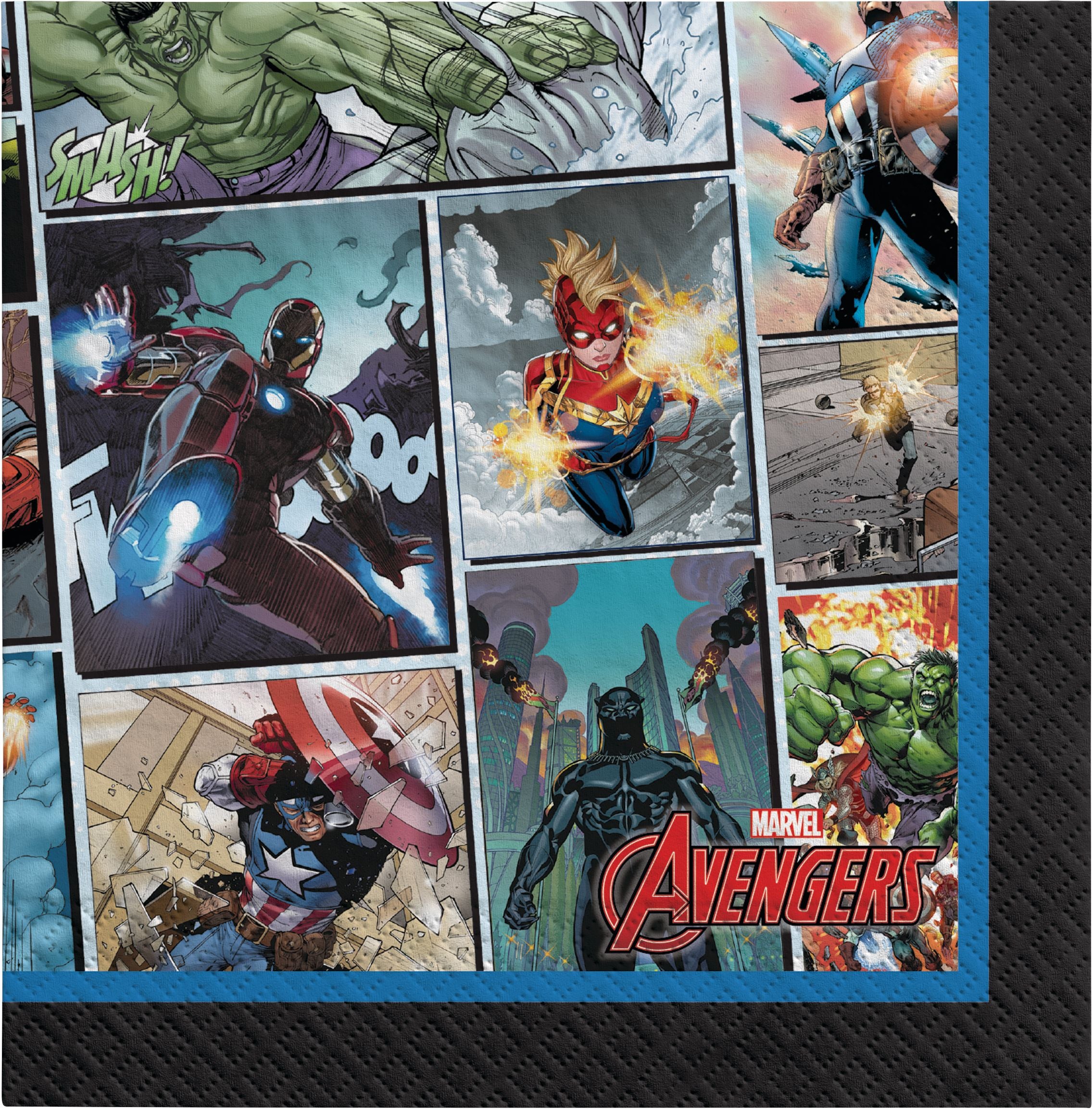 PMA - Marvel Avengers Beverage Napkins - 16 Pack