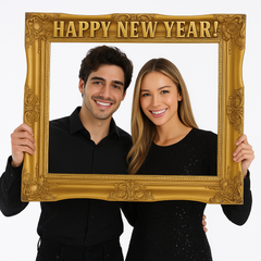 Happy New Year Giant Photo Frame Prop