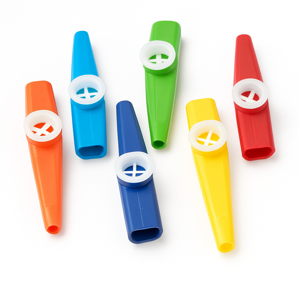 Colorful Kazoo Party Favors - 12 Pack