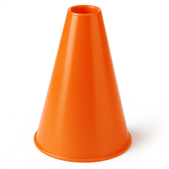 Vibrant Orange Team Spirit Megaphone