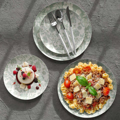 8 In. Earthtrends Gracy Design Paper Plates | 20 Count